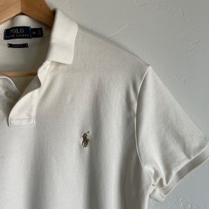 Polo Ralph Lauren White / Cream Polo Shirt